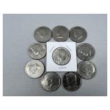 (10) Kennedy Bicentennial Half Dollar ï¿½ 1970s