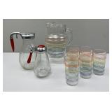 Anchor Hocking 'Fiesta Stripe' Set;
