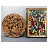 Felix Jean Artwork - "Tropical Fruit Harvesters"