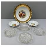 Fruit Motif Bowls