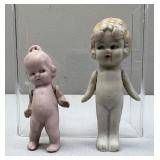 Antique Bisque 'Penny Dolls' or Kewpie-Style Dol