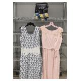 Ladies Vintage Dresses with Accessories