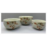 Hall's Jewel Tea  'Autumn Leaf' Mixing Bowls