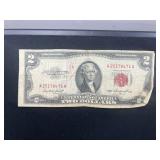 1953 $2 Red Seal