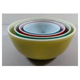 Pyrex Primary Colors Mixing Bowl Set