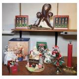 Christmas Dï¿½cor & Collectibles Lot #4 - Houses, An