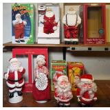 Christmas Dï¿½cor & Collectibles Lot #3 - Santas