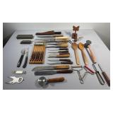 Kitchen Utensils, Knives, Falls City Opener