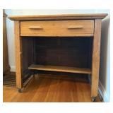 Oak One Drawer Desk