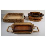 Bakeware Collection With Carrier Baskets