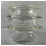 Clear Glass Casserole Collection