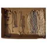 14K Herringbone Necklace; Rau Kilkit Clasp NL