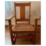 Chas Limbert Mission Style Oak Rocker