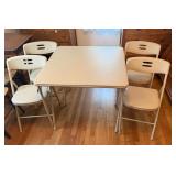 Cosco Card Table & 4 Chairs