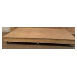 Wooden Rolling Platform