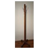 Walnut Coat Rack