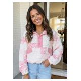 Quilted Half Button Top from Sweet Oaks