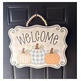 Fall Wooden Door Hanger by Sweet Pea Southern