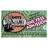 4 Tickets to Wendt's Wildlife