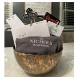 Nichols Real Estate Basket with G/C's