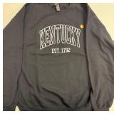 1 Large Ky. Sweatshirt from J & J Screen Printing