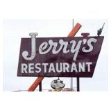 $25 G/C to Jerry's Restaurant