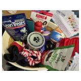 Basket of goodies for your dog