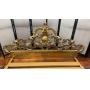 Mid century Gold Gilt Florentine King 2 pc carved