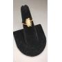 14k gold diamond ring size 6. 3.12g. diamonds