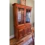Solid cherry wood hutch 50"x15"x77"