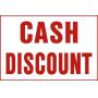 PAY AT PICKUP WITH CASH, 3% DISCOUNT