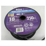 QUAD SHIELD COAXIAL CABLE