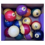 ANTIQUE POOL BALLS