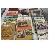 WOODWORKING BOOKS AND MAGAZINES
