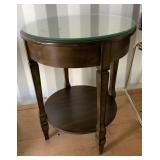 WOODEN SIDE TABLE