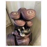 GOLF BAG WITH CLUBS
