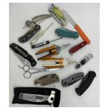 KNIVES, SCISSORS, MULTITOOL