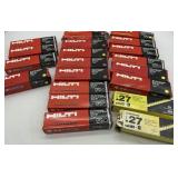 20 BOXES HILTI DX CARTRIDGE STRIPS