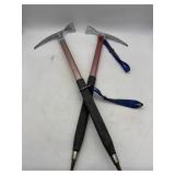 PAIR ITALIAN CAMP ICE AXES