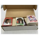 BOX OF VINTAGE SPORTS CARDS