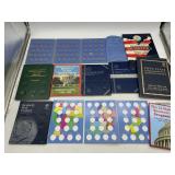 MISC COIN COLLECTION BOOKLETS