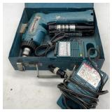 MAKITA DRILL AND 12V CHARGER