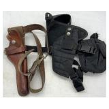 2 KNIFE/GUN HOLSTERS
