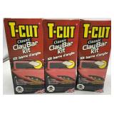 3 AUTO CLAY BAR KITS
