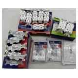 OUTLETS, SWITCHES AND WALL PLATES