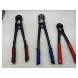 LARGE WIRE CUTTER LOT