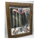 STAINED GLASS MIRROR