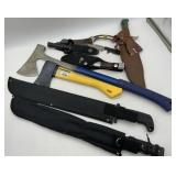 KNIVES, AXES AND MACHETES