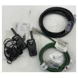 UNIDEN 2 WAY RADIOS AND 2 EXTENSION CORDS