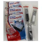 NEW SPACE SAVERS AND GARLIC PRESS
